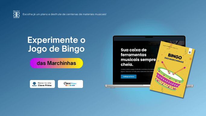 jogo de bingo musical - aula de musica carnaval