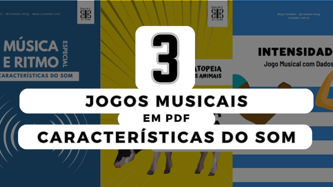 jogos musicias em pdf para baixar - características do som