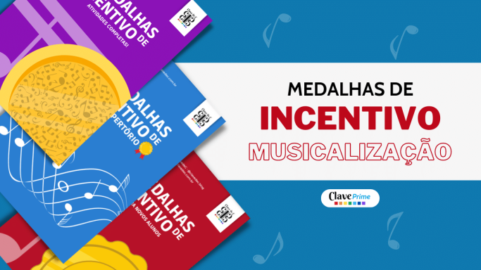 medalhas de incentivo para alunos de música - baixar e imprimir