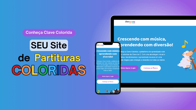 partituras coloridas - clave coloridas - jogos musicais online