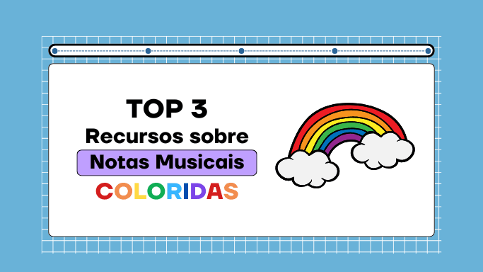 recursos sobre as notas musicais coloridas - musicalização infantil