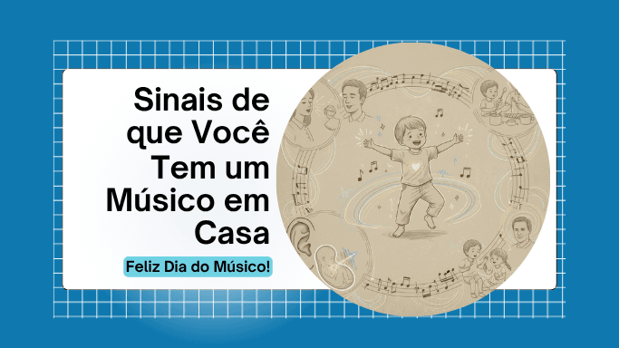 sinais de que você tem um músico em casa